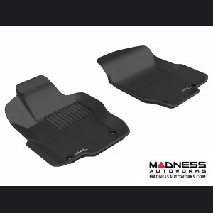 Mercedes Benz ML-Class (W166) Floor Mats (Set of 2) - Front - Black by 3D MAXpider